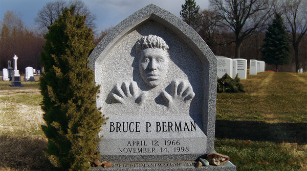 A Tribute to Bruce Berman and His Galactic Headstone - A Life Well-Lived and a Cautionary Tale of URLs on Monuments